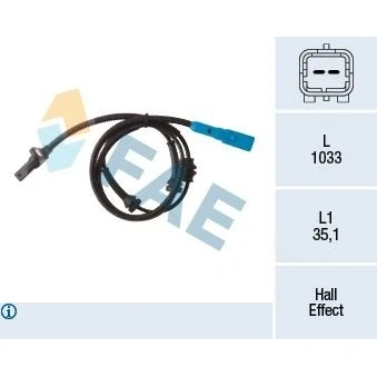 Bilde av ABS sensor FAE 78313