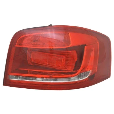 Bilde av TYC 11 12074 2 Baklykter venstre krom uten pæreholder AUDI: A3 Sportback, Hatchback