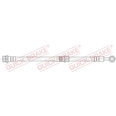 Bilde av QUICK BRAKE 58.849 Bremseslange 435
