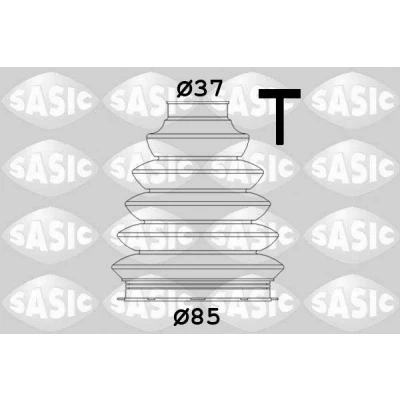 Bilde av SASIC 1906073 Drivakselmansjett framaksel høyre, hjulside Termoplast FORD: FOCUS 3 Turnier, 3, C Max 2