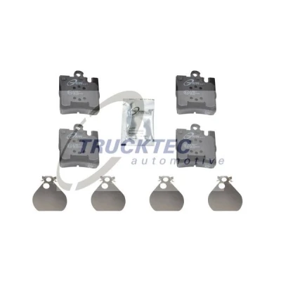 Bilde av TRUCKTEC AUTOMOTIVE 02.35.106 Bremseklosser bakaksel MERCEDES BENZ: C Klasse T modell, Sedan, E Sedan