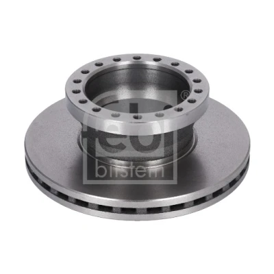 Bilde av FEBI BILSTEIN 177853 Bremseskiver bakaksel 330 34 18 175 ventilert belagt med ABS senorring DAF: LF