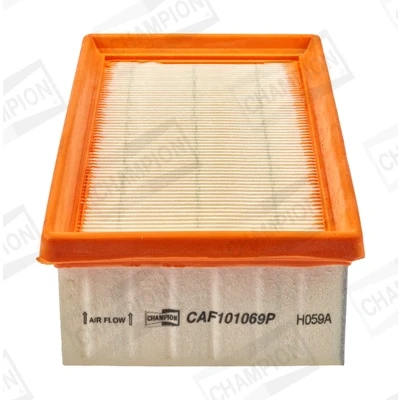Bilde av CHAMPION CAF101069P Luftfilter 59 120 238, 230 Filterinnsats PEUGEOT: 208 I Hatchback, 308 II 2008 Stasjonsvogn, CITROËN: DS3 Hatchback