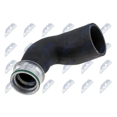Bilde av NTY GPP VW 031 Ladeluftslange gummi med tekstilforsterker VOLKSWAGEN: Golf 5, Passat B6 Variant, Touran I, AUDI: A3 Hatchback, Sportback