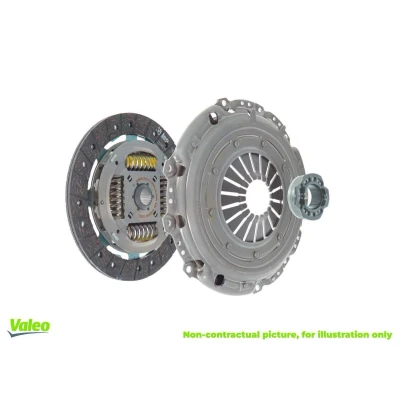 Bilde av VALEO KIT3P 826399 Clutch for motorer uten svinghjul med dobbel masse clutchtrykkplate clutchplate, utløserlager 236