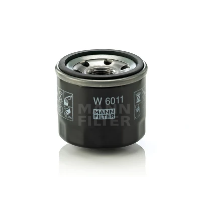 Bilde av MANN FILTER W 6011 Oljefilter M 20 X 1.5 med en retursperreventil Påskruingsfilter SMART: Fortwo II Coupé, Cabrio, MITSUBISHI: i