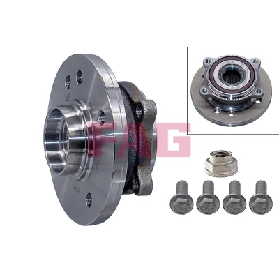Bilde av FAG 713 6493 50 Hjullagersett Bildet viser leveranseinnholdet 137,20, 80,80 MINI: Hatchback, Cabrio
