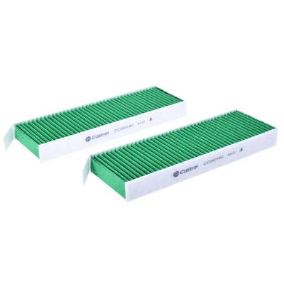 Bilde av Castrol filters CC0014C Kupéfilter Karbonfilter, med antibakteriell effekt 290mm 96mm 30mm PEUGEOT: 3008 I, Partner II Van, SUV