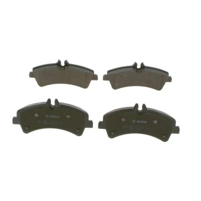 Bilde av BOSCH 0 986 494 122 Bremseklosser Low Metallic med antihyle blikk, montageanvisning MERCEDES BENZ: Sprinter 5 t Van, Van
