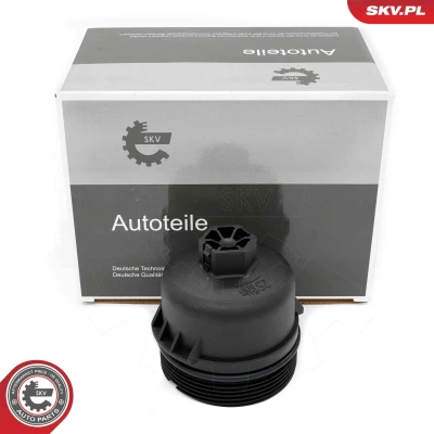 Bilde av Deksel, oljefilterbeholder, abarth,alfa romeo,citroën,ds,fiat,ford,jeep,lancia,mini,opel,peugeot,seat,suzuki,vw, 1103.L7, 1103.P8, 11427