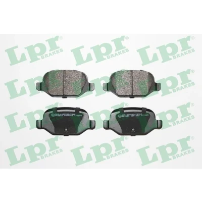 Bilde av LPR 05P1265 Bremseklosser FIAT: 500 Hatchback, C Cabrio, ABARTH: 500C / 595C 695C 595 695 Hatchback