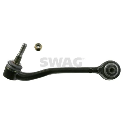Bilde av SWAG 20 92 1455 Bærebru med sikringsmutter støtte / styreledd, lager framaksel nede, bakre venstre Casterstag Stålstøpegods 15 BMW: X5
