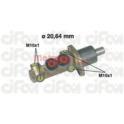 Bilde av METZGER 202 059 Hovedsylinder 4 20,6 CIFAM RENAULT: CLIO 1
