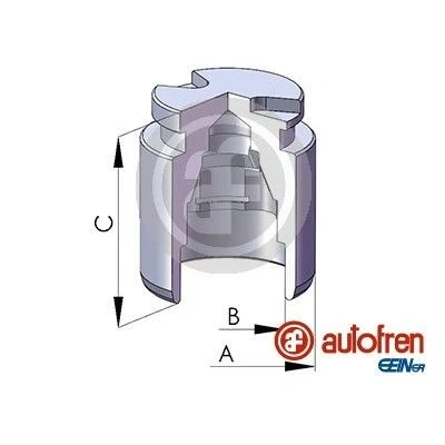 Bilde av AUTOFREN SEINSA D025119 Stempel, bremseklave 35 bakaksel
