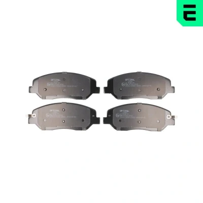 Bilde av OPTIMAL BP 12450 Bremseklosser framaksel med akustisk slitasjevarsel HYUNDAI: SANTA FE 2, I, 3, KIA: SORENTO 2
