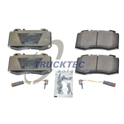 Bilde av TRUCKTEC AUTOMOTIVE 02.35.124 Bremseklosser framaksel MERCEDES BENZ: E Klasse T modell, Sedan, S Sedan