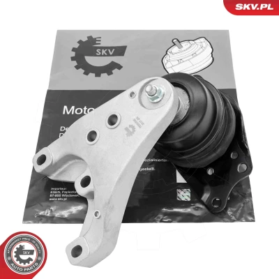 Bilde av ESEN SKV 75SKV046 Motorfeste høyre oppe hydrolager Aluminium, gummi 235mm 139mm VOLKSWAGEN: Polo IV Hatchback, SKODA: Fabia 2