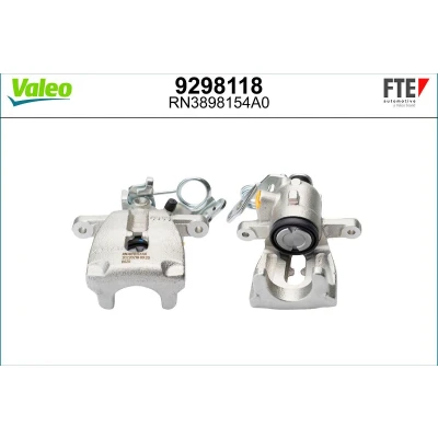 Bilde av FTE 9298118 Bremsecaliper grå Støpejern høyre bakaksel uten holder FORD: MONDEO 4 Turnier, S Max Mk1, KUGA 1