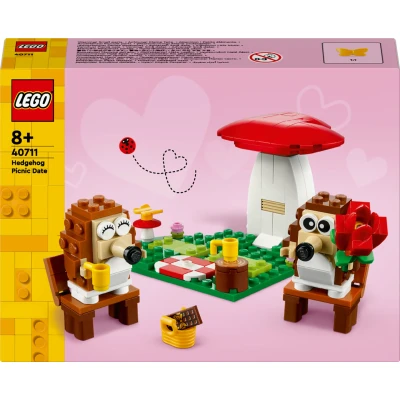 Bilde av LEGO Iconic 40711 Pinnsvin på piknik date Byggesett Plast
