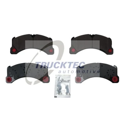 Bilde av TRUCKTEC AUTOMOTIVE 07.35.282 Bremseklosser framaksel PORSCHE: Cayenne, Macan, Panamera, AUDI: Q7, VOLKSWAGEN: Touareg I, II