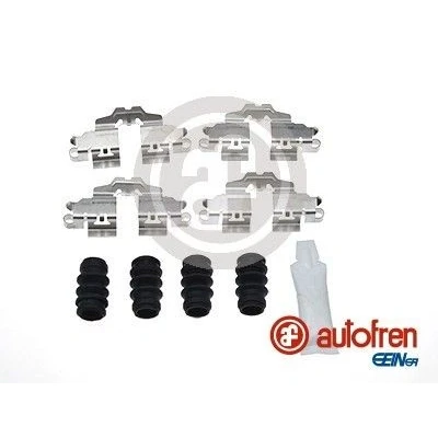 Bilde av AUTOFREN SEINSA D42853A Tibehørsett, skivebremse belegg bakaksel TOYOTA: Auris Hatchback, Urban Cruiser, Prius PHV SUZUKI: SWIFT 4
