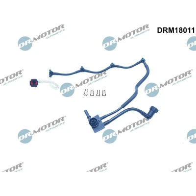Bilde av DR.MOTOR AUTOMOTIVE DRM18011 Slange, lekkasje brennstoff med ventil tilkoplingsledning OPEL: Vivaro A Combi, NISSAN: Primastar Minibuss