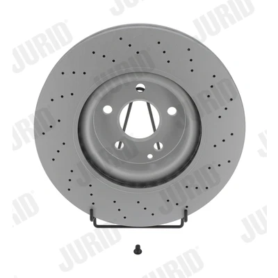 Bilde av JURID 562567JC 1 Bremseskiver 335 32 5 perforert / ventilert belagt med skruer MERCEDES BENZ: S Klasse Sedan