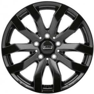 Bilde av CMS C22 Gloss Black 6.5x16 5/112 ET52 B66.5