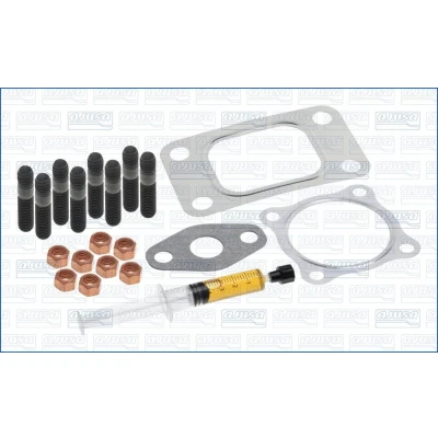 Bilde av AJUSA JTC11001 Monteringssett, lader with studs, syringe oil med tetning montageanvisning VOLVO: 740 Sedan