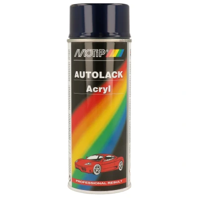 Bilde av MOTIP 54596 Kjøretøy kombinasjonslakk 400ml spray Blå Kompakt blue metallic 12 ml