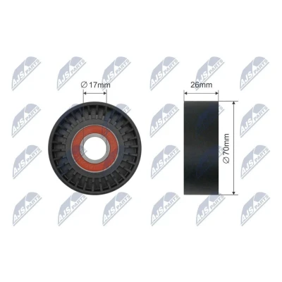 Bilde av Strammerull, kilerem med ribber, bmw,land rover,opel, 64 55 7 786 287, 788 684, LGQ000040