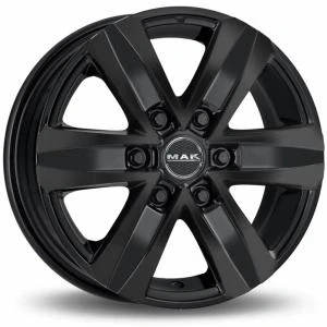 Bilde av MAK Stone6 T Gloss Black 8x18 6/139.7 ET35 B106.1