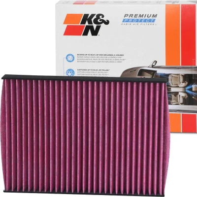 Bilde av K&amp;N Filters DVF5064 Kupéfilter Karbonfilter 247 29 kvadratisk