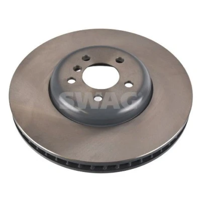 Bilde av SWAG 33 10 5418 Bremseskiver framaksel venstre 374 36 5 120 innvendig ventilert belagt høy karbon BMW: Touring, Sedan, 7