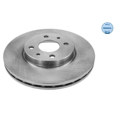 Bilde av MEYLE 215 521 0002 Bremseskiver framaksel 257,5 22 4 98 ventilert ORIGINAL Quality FIAT: 500 Hatchback, BRAVO 2, Panda II ALFA ROMEO: MiTo