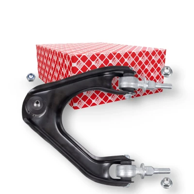 Bilde av FEBI BILSTEIN 15535 Bærebru med holder lager, støtte / styreledd framaksel venstre, øvre Casterstag stålplate