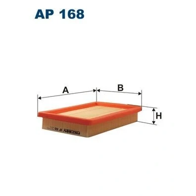 Bilde av FILTRON AP 168 Luftfilter 40 158 240 Filterinnsats MAZDA: FAMILIA 5, 323 F 6, 6
