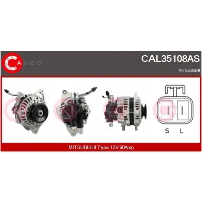 Bilde av CASCO CAL15249AS Dynamo 12V 120A FIAT: Ducato II Flatvogn lastebil/Chassis, Van