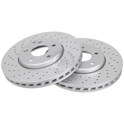 Bilde av A.B.S. 17568 Bremseskiver 304 30 5 112 perforert / ventilert belagt MERCEDES BENZ: S Klasse Sedan