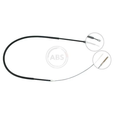 Bilde av A.B.S. K11536 Bremsekabel 1749 Skivebrems for høyre/venstre ratt VOLKSWAGEN: Passat B5 Stasjonsvogn, B3/B4 Stasjonsvogn