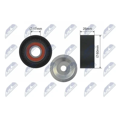 Bilde av Strammerull, kilerem med ribber, bmw, 11 28 7 810 807, 11287810807, 7810807
