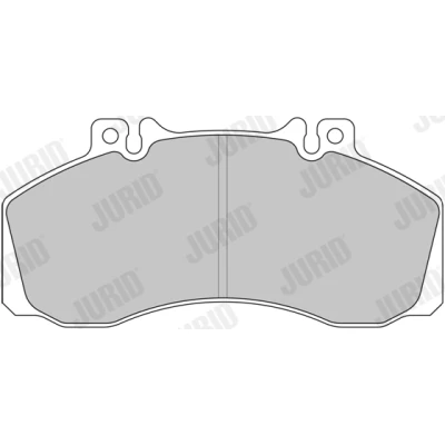 Bilde av JURID 2983509560 Bremseklosser klargjort for slitasjeindikator MERCEDES BENZ: Sprinter 5 T Flatvogn lastebil/Chassis, T2/LN1 Tippbil
