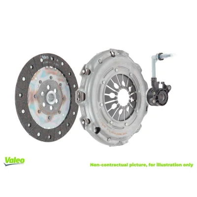 Bilde av VALEO KIT3P (CSC) 834337 Clutch med sentral utkobling 200mm RENAULT: CLIO 3