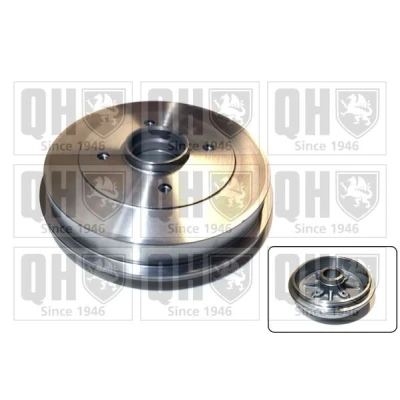 Bilde av QUINTON HAZELL BDR459 Bremsetrommel 203 PEUGEOT: 206 Hatchback