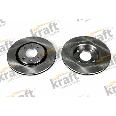 Bilde av KRAFT 6045920 Bremseskiver 266, 266,0 20,5 4 ventilert PEUGEOT: Partner I Combispace, 206 Hatchback, Van