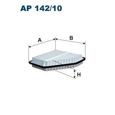 Bilde av FILTRON AP 142/10 Luftfilter 58 239 253 Filterinnsats TOYOTA: RAV4 III SUV, Avensis Sedan, LEXUS: ES V
