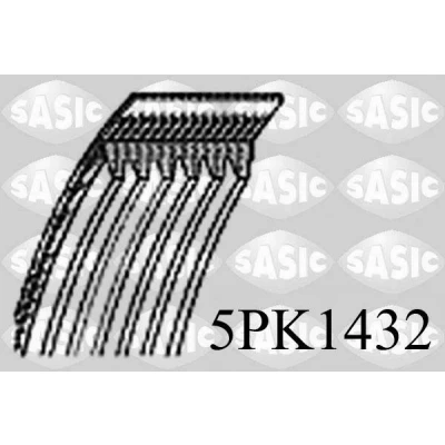 Bilde av SASIC 5PK1432 Kileribberem 1432 5 VOLKSWAGEN: Passat B5 GP Stasjonsvogn, Golf 4, New Beetle Hatchback, AUDI: A6 C5 Avant, A4 B6 Avant