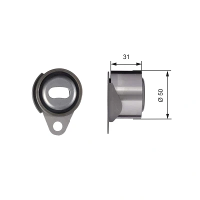Bilde av GATES T41157 Strammerull, tannrem Tru Power RENAULT: Scénic 1