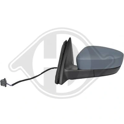 Bilde av Ytterspeil, Venstre Diederichs 7433125 seat toledo iv, skoda rapid, rapid spaceback OE 5JB 857 507 A 9B9, C 9B9