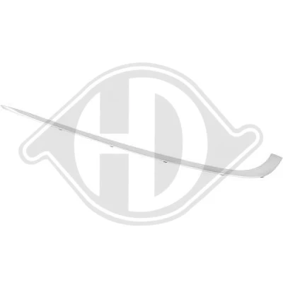 Bilde av DIEDERICHS 1242269 Pynte / vernelist, støtfanger bakre venstre